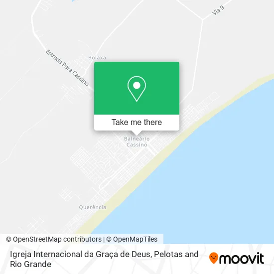 Igreja Internacional da Graça de Deus map