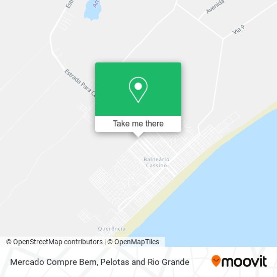 Mercado Compre Bem map