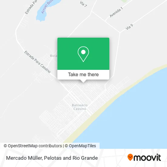 Mercado Müller map