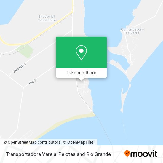 Transportadora Varela map