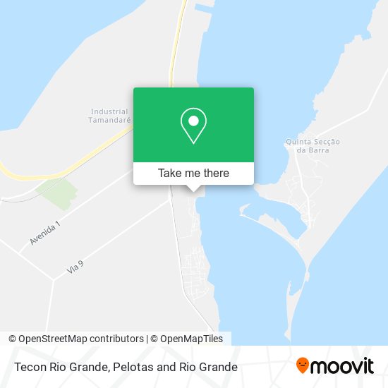 Tecon Rio Grande map