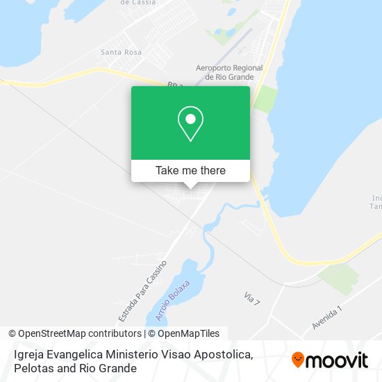 Igreja Evangelica Ministerio Visao Apostolica map