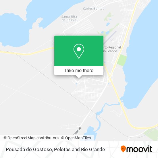 Pousada do Gostoso map