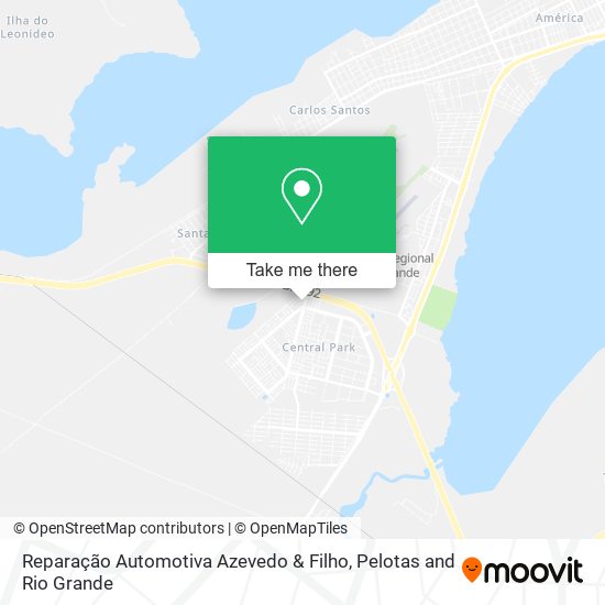 Reparação Automotiva Azevedo & Filho map