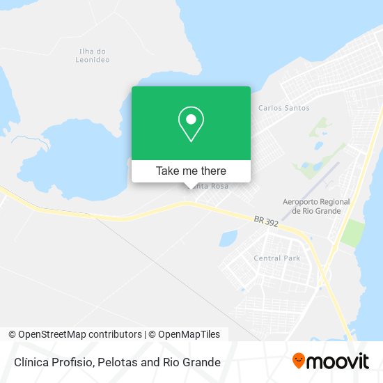 Clínica Profisio map