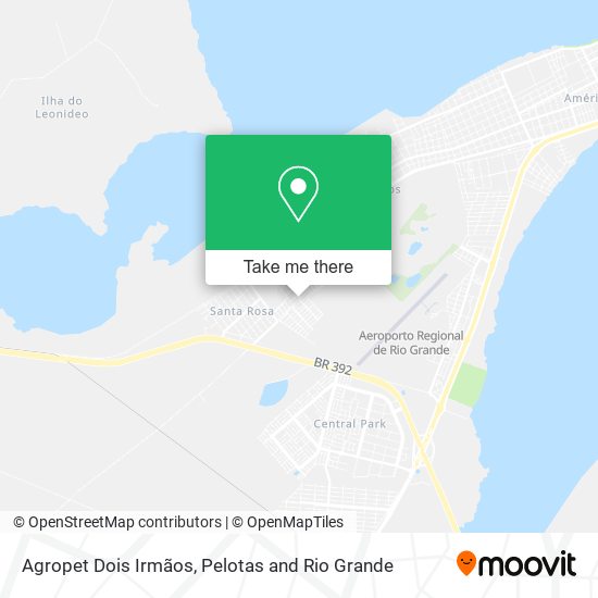 Agropet Dois Irmãos map