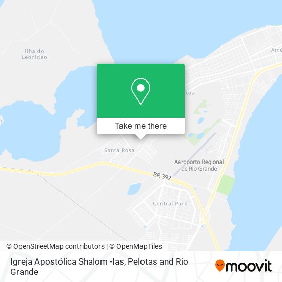 Igreja Apostólica Shalom -Ias map