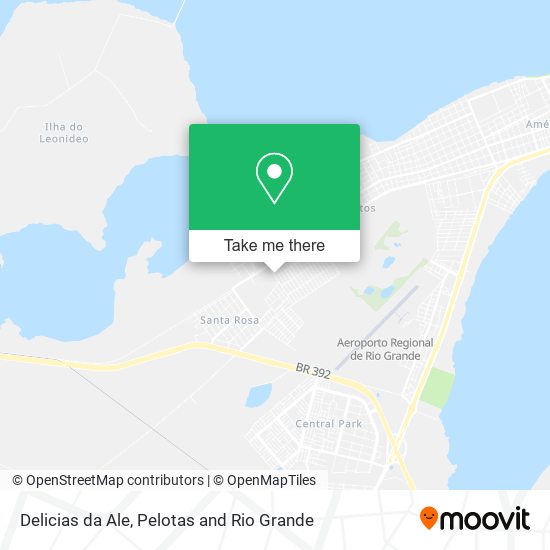 Delicias da Ale map