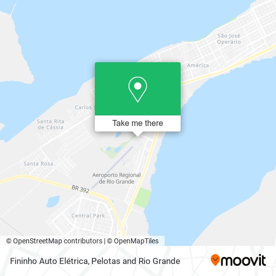 Fininho Auto Elétrica map