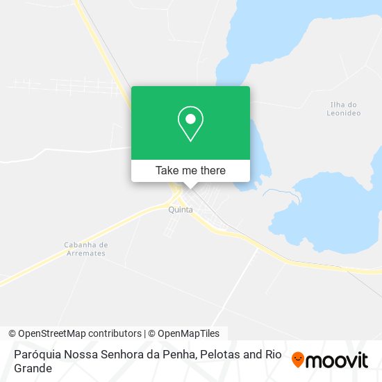 Mapa Paróquia Nossa Senhora da Penha