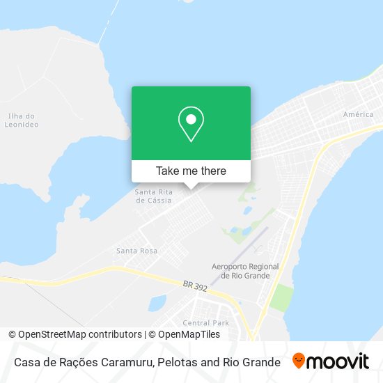 Casa de Rações Caramuru map
