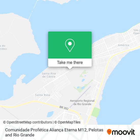 Comunidade Profética Aliança Eterna M12 map