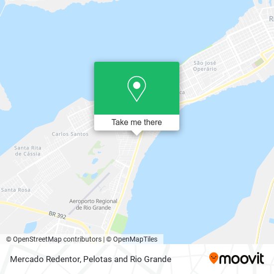 Mercado Redentor map