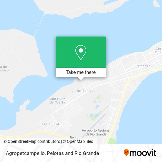 Mapa Agropetcampello