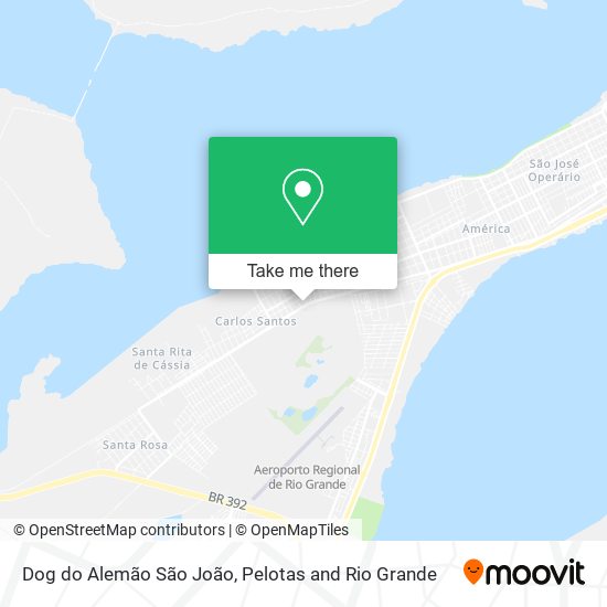 Dog do Alemão São João map