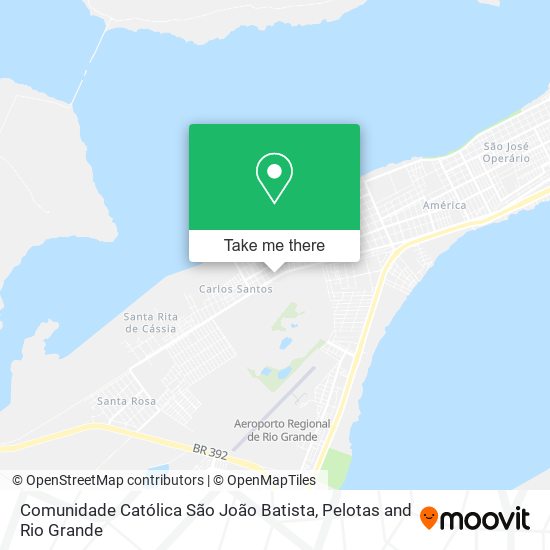 Comunidade Católica São João Batista map