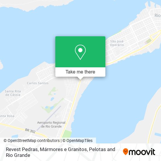 Revest Pedras, Mármores e Granitos map