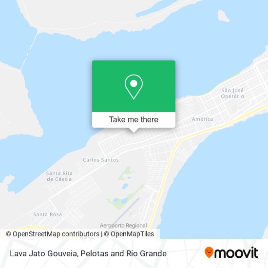 Lava Jato Gouveia map