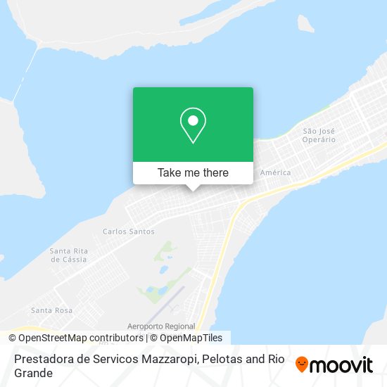 Prestadora de Servicos Mazzaropi map