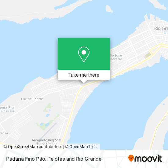 Padaria Fino Pão map