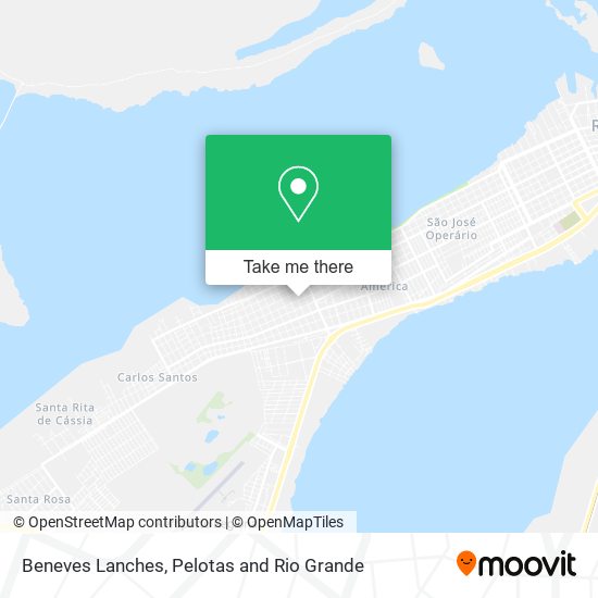 Beneves Lanches map