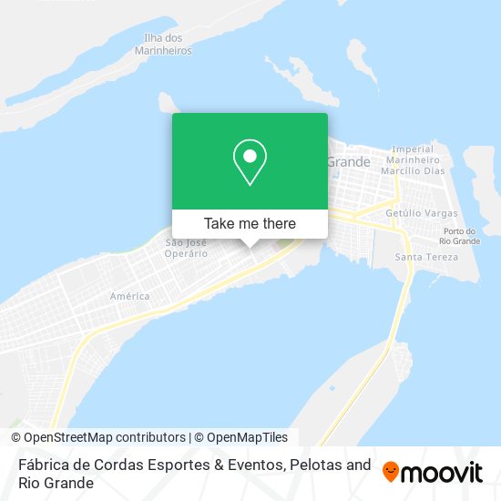 Mapa Fábrica de Cordas Esportes & Eventos