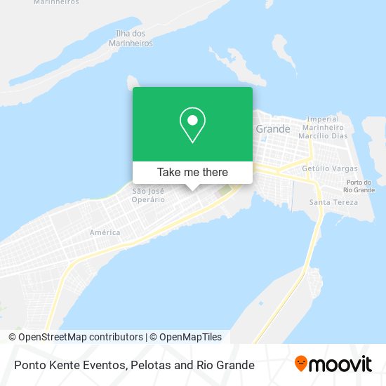 Ponto Kente Eventos map