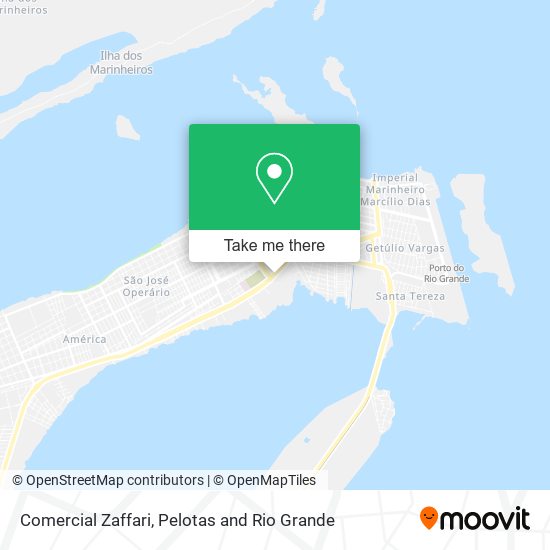 Comercial Zaffari map