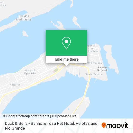 Duck & Bella - Banho & Tosa Pet Hotel map