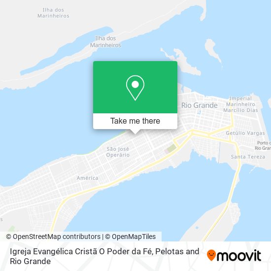 Igreja Evangélica Cristã O Poder da Fé map