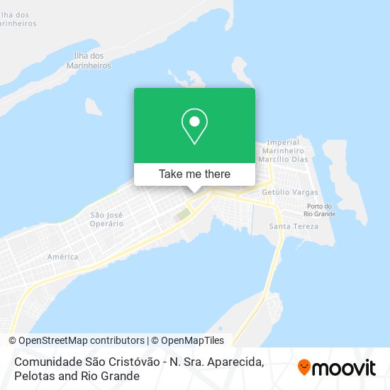 Comunidade São Cristóvão - N. Sra. Aparecida map