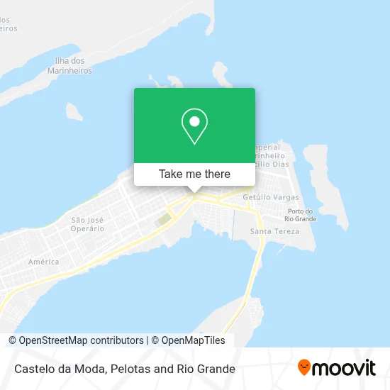 Castelo da Moda map