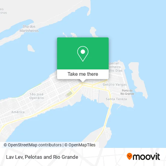 Mapa Lav Lev