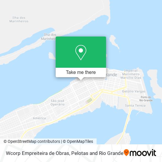 Wcorp Empreiteira de Obras map