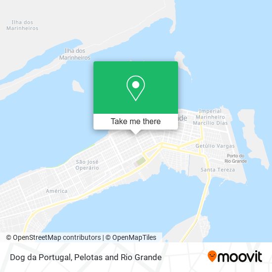 Dog da Portugal map