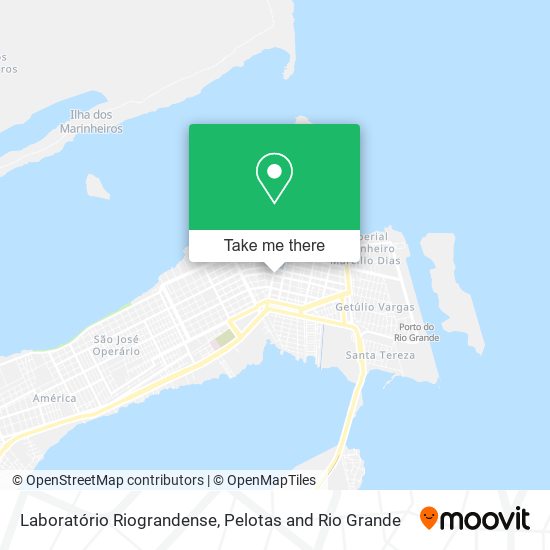 Mapa Laboratório Riograndense