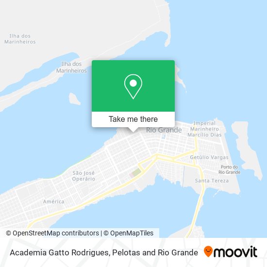 Academia Gatto Rodrigues map