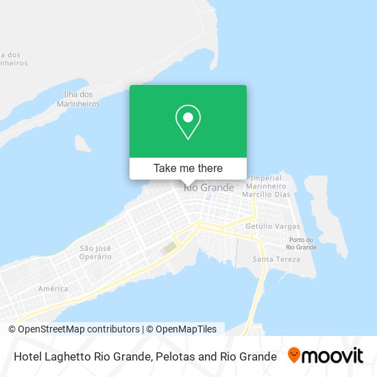 Hotel Laghetto Rio Grande map