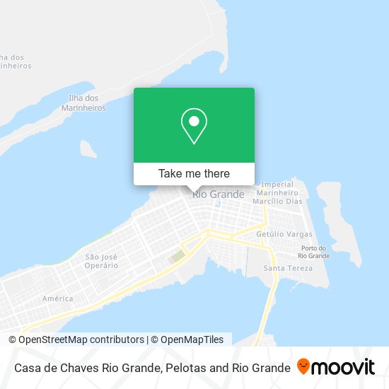 Mapa Casa de Chaves Rio Grande