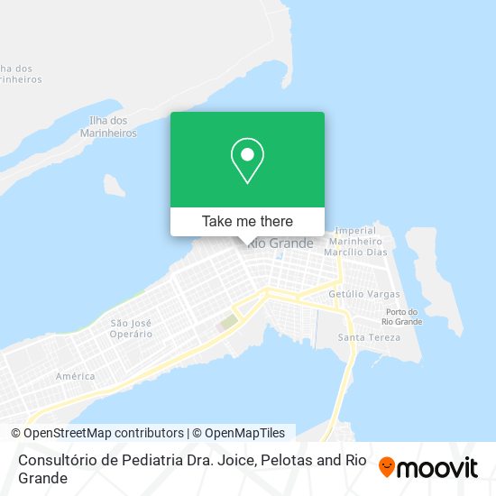 Consultório de Pediatria Dra. Joice map