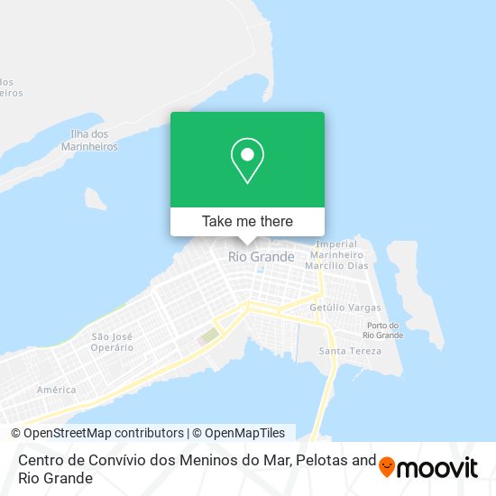Centro de Convívio dos Meninos do Mar map