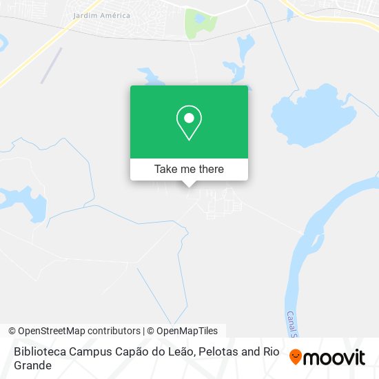 Biblioteca Campus Capão do Leão map