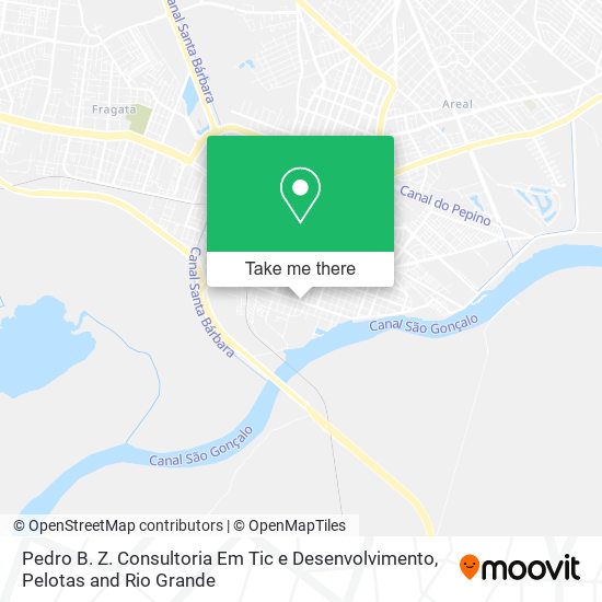 Pedro B. Z. Consultoria Em Tic e Desenvolvimento map