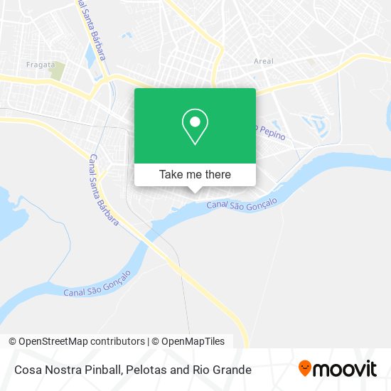 Cosa Nostra Pinball map