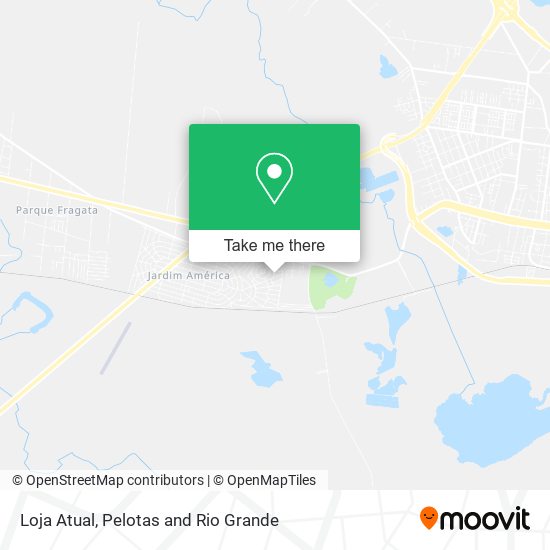 Loja Atual map