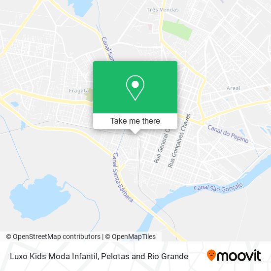 Luxo Kids Moda Infantil map