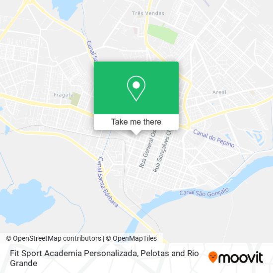 Fit Sport Academia Personalizada map