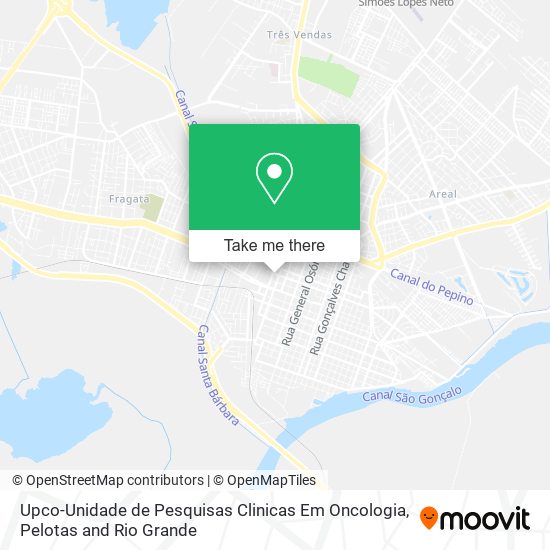 Mapa Upco-Unidade de Pesquisas Clinicas Em Oncologia