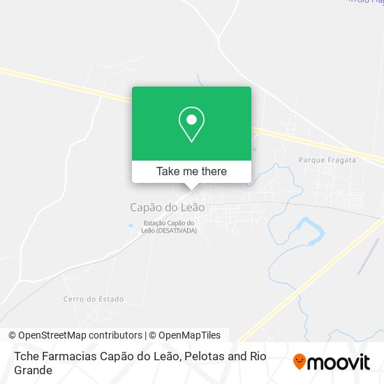Tche Farmacias Capão do Leão map