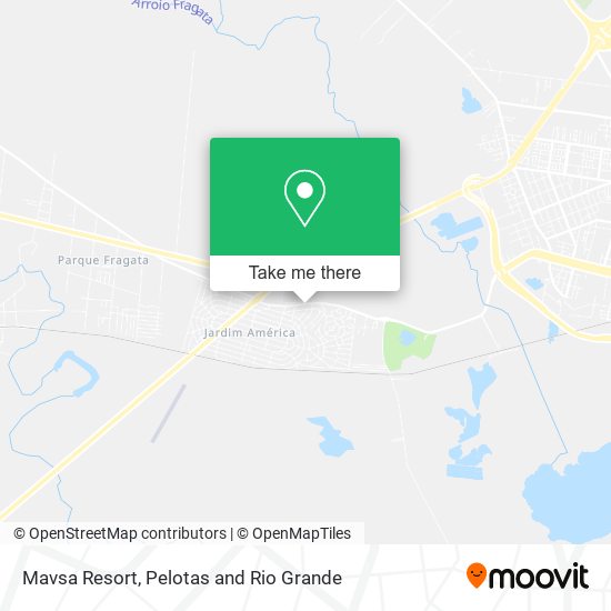 Mavsa Resort map